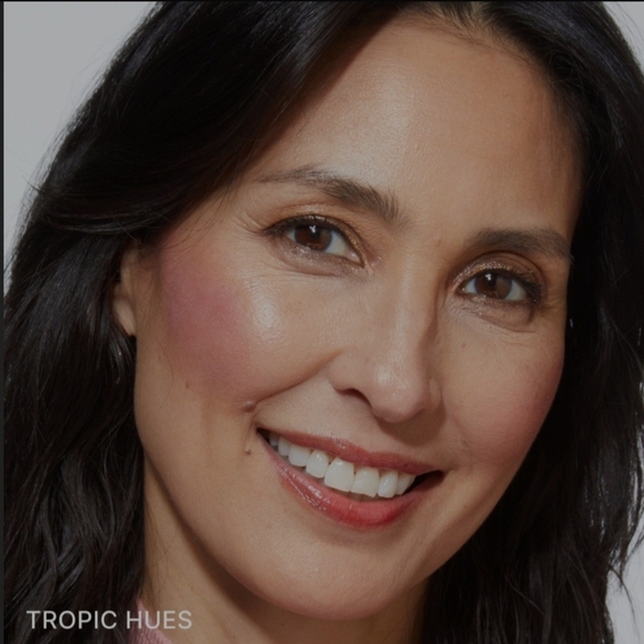 Laura Geller Baked Blush-N-Brighten Marbleized Blush Satin Finish Tropic Hues - Picture 9 of 11